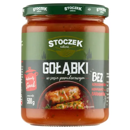 STOCZEK GOŁĄBKI W SOSIE POMIDOROWYM 500g gotowe danie słoik
