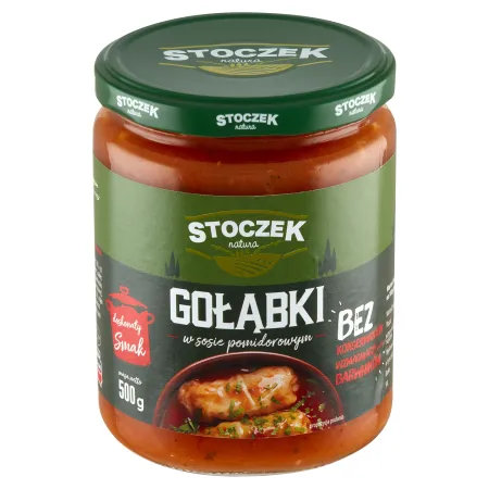 STOCZEK GOŁĄBKI W SOSIE POMIDOROWYM 500g gotowe danie słoik