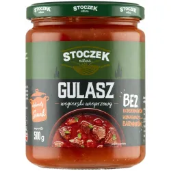 STOCZEK GULASZ WIEPRZOWY W SOSIE WĘGIERSKIM 500g gotowe danie słoik