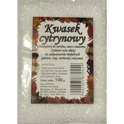 ELMAR Kwasek cytrynowy 100g