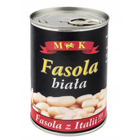 MK FASOLA BIAŁA w puszce ITALIA Konshurt 400g