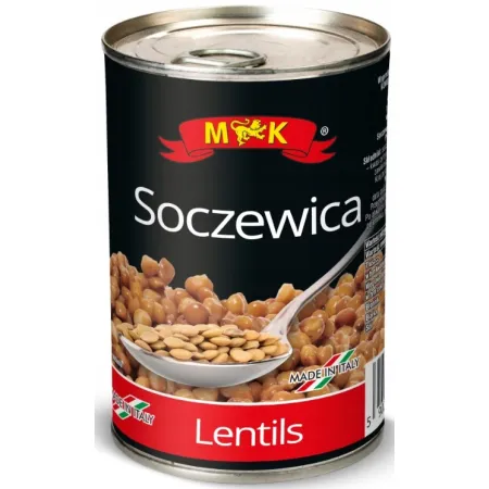 MK SOCZEWICA KONSERWOWA W ZALEWIE puszka 400g ITALIA