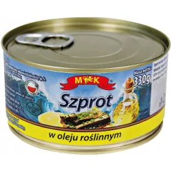 MK Szprot w oleju roślinnym Konshurt 330g