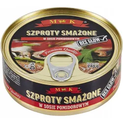 MK Szproty smażone w sosie pomidorowym 240g szprot