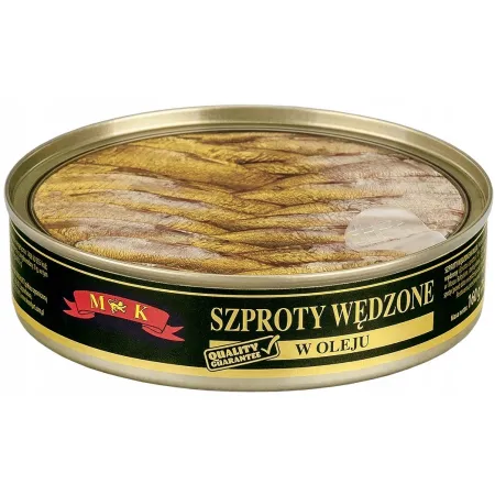 MK SZPROTY WEDZONE w oleju 160g szprot