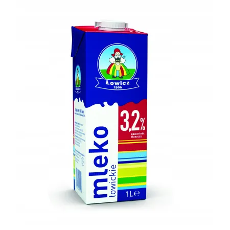 Mleko łowickie 3,2% UHT ŁOWICZ 1x 1L karton