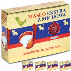 MASŁO Ekstra z Michowa 5x 200g 82% tłuszczu