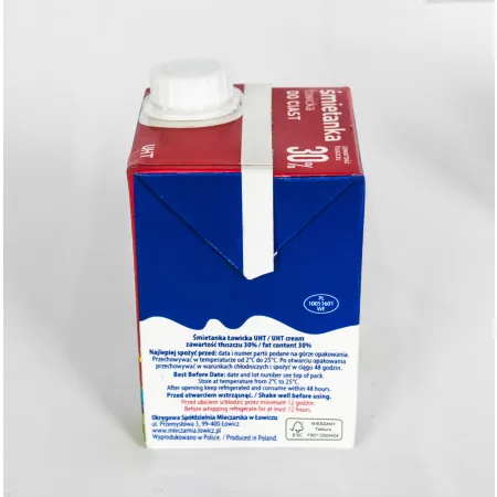 ŁOWICZ Śmietanka łowicka UHT 30% 500 ml karton
