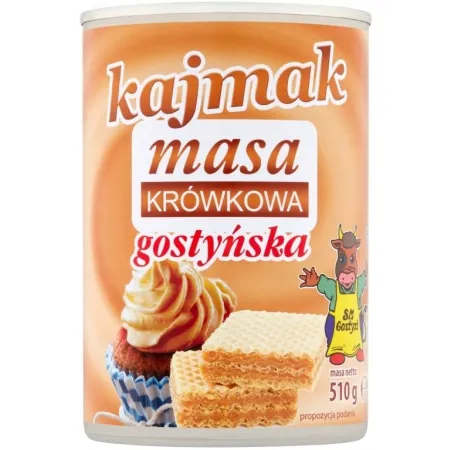 MASA KRÓWKOWA GOSTYŃ KAJMAK 510g GOSTYŃSKA
