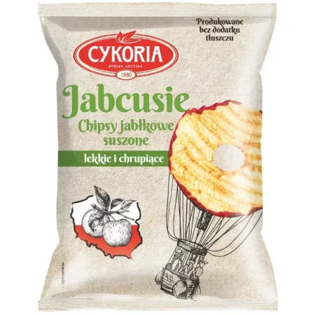 JABCUSIE chipsy jabłkowe 40g