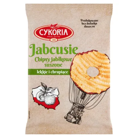 JABCUSIE chipsy jabłkowe 40g