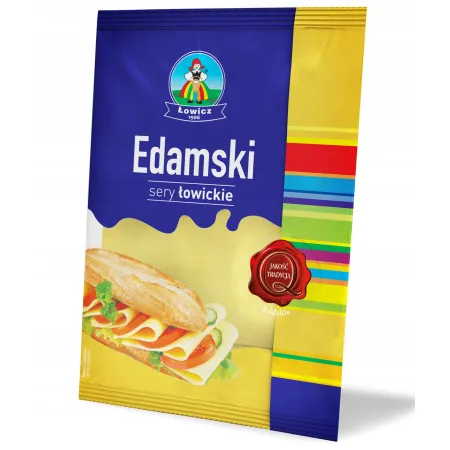 ŁOWICZ Ser EDAMSKI łowicki plastry 130g