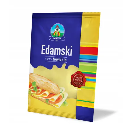 ŁOWICZ Ser EDAMSKI łowicki plastry 130g