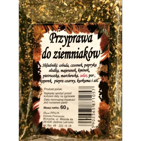 ELMAR Przyprawa do ZIEMNIAKÓW 60g