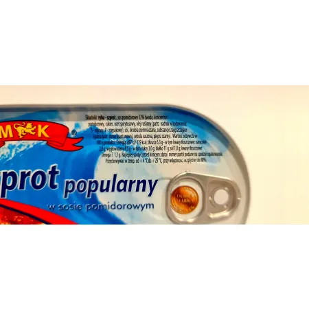 MK Szprot popularny w sosie pomidorowym konserwa 170g