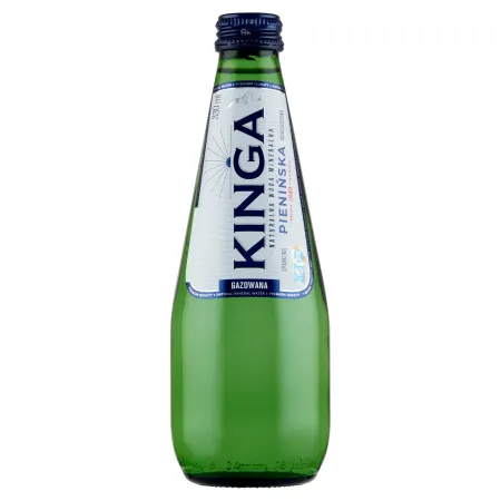 Kinga Pienińska Naturalna woda mineralna GAZOWANA 12x 330 ml zgrzewka