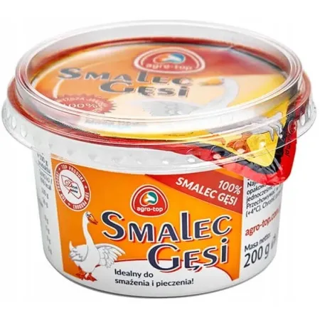 AGRO-TOP SMALEC Z GĘSI kubek 200g