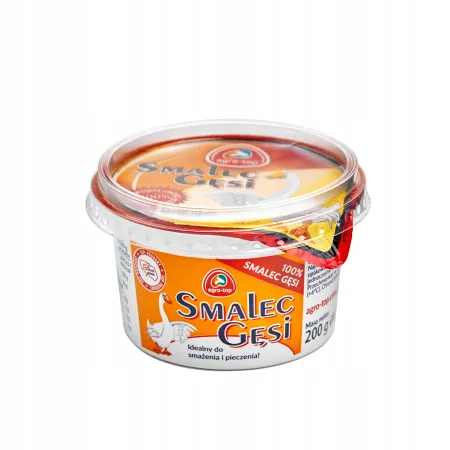 AGRO-TOP SMALEC Z GĘSI kubek 200g