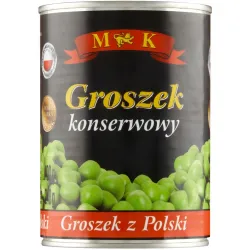 MK Groszek konserwowy zielony Polski 400G