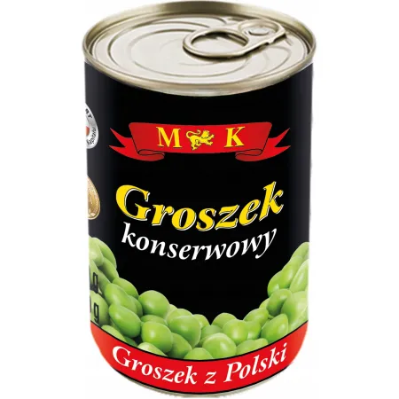 MK Groszek konserwowy zielony Polski 400G