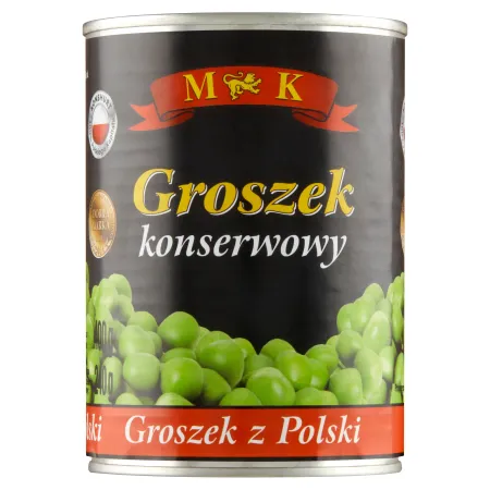 MK Groszek konserwowy zielony Polski 400G