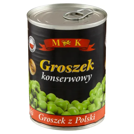 MK Groszek konserwowy zielony Polski 400G