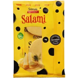 SPOMLEK Serenada Ser żółty SALAMI 135 g plastry