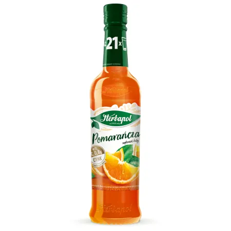 HERBAPOL Syrop Pomarańcza suplement diety butelka 420ml