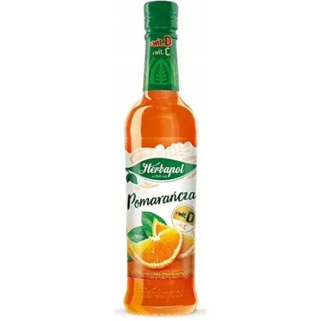 HERBAPOL Syrop Pomarańcza suplement diety butelka 420ml