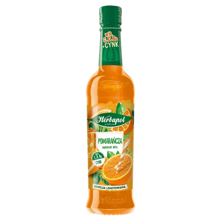 HERBAPOL Syrop Pomarańcza suplement diety butelka 420ml