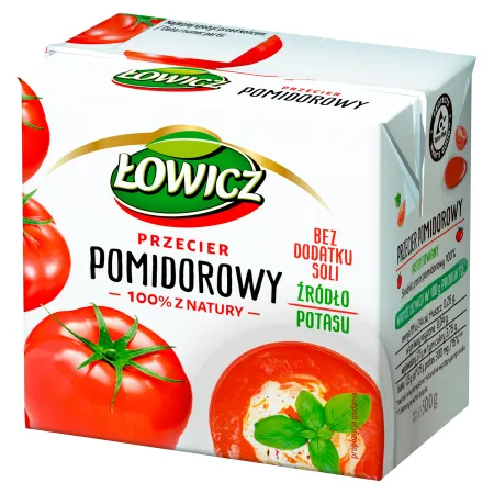 Łowicz Przecier pomidorowy Łowicz 500 g karton