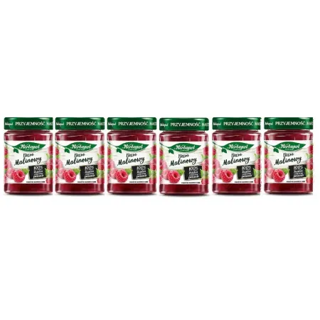 HERBAPOL Dżem malinowy pasteryzowany niskocukrowy 280G