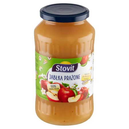 STOVIT Jabłka prażone z cukrem. Produkt pasteryzowany. 720 g