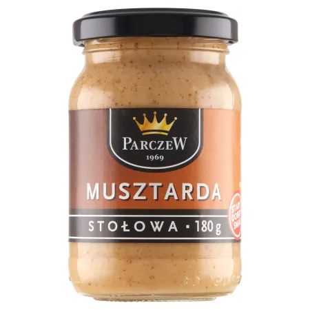 PARCZEW MUSZTARDA STOŁOWA 180G