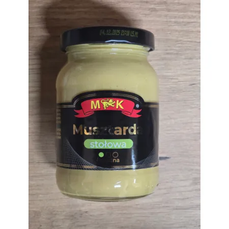 MK MUSZTARDA STOŁOWA 180G
