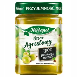 HERBAPOL Dżem AGRESTOWY pasteryzowany niskocukrowy 280G