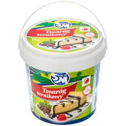 OSM SIEDLCE TWARÓG SERNIKOWY nie wymaga mielenia 1 kg wiadro na sernik