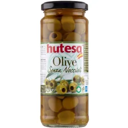 Hutesa Oliwki ZIELONE Hiszpańskie bez pestek słoik 350g