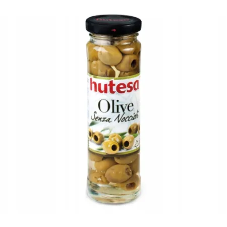 Hutesa Oliwki ZIELONE Hiszpańskie bez pestek słoik 350g