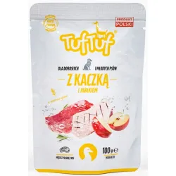 TUF TUF MOKRA KARMA DLA PSA SASZETKA KACZKA 300G