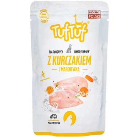 TUF TUF MOKRA KARMA DLA PSA SASZETKA KURCZAK 300G