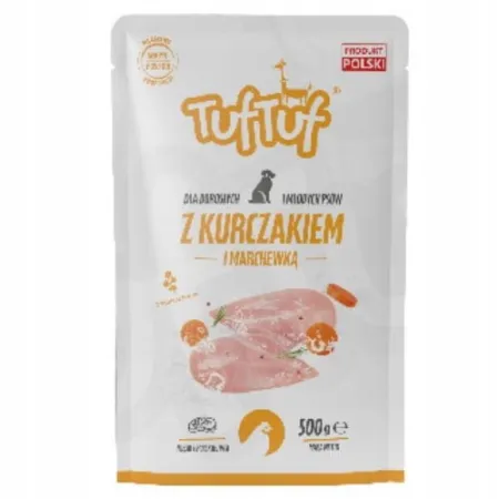 TUF TUF MOKRA KARMA DLA PSA SASZETKA KURCZAK 300G