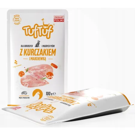 TUF TUF MOKRA KARMA DLA PSA SASZETKA KURCZAK 300G