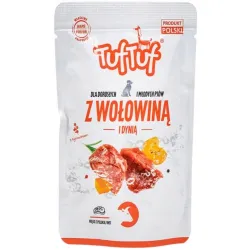 TUF TUF MOKRA KARMA DLA PSA SASZETKA WOŁOWINA 300G