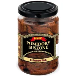MK Pomidory suszone na słońcu w oleju słonecznikowym z żurawiną 280g