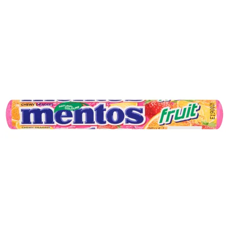 MENTOS FRUIT cukierki do żucia 37,5 g