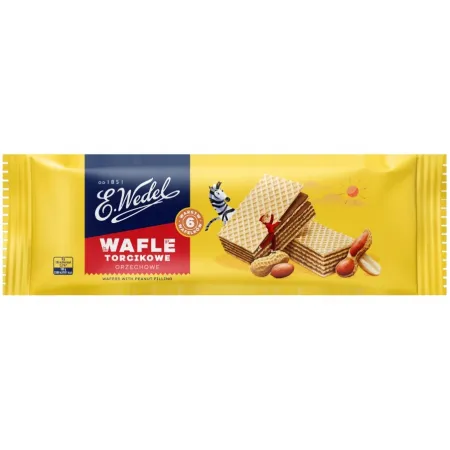 WEDEL WAFLE TORCIKOWE orzechowe 160 g