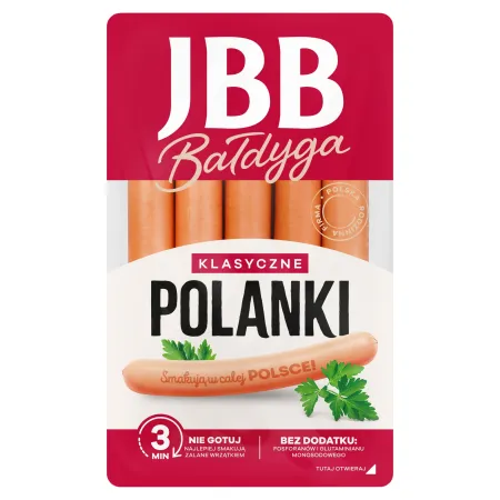 JBB POLANKI Parówki KLASYCZNE 225 g