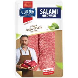 SALAMI ŁUKOWSKIE PLASTRY 100g