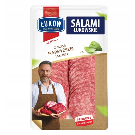 SALAMI ŁUKOWSKIE PLASTRY 100g